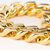Vanessa Baroni Flat Chain Gold Necklace