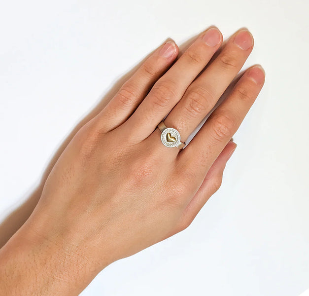 via Smith Jantung Silver Ring