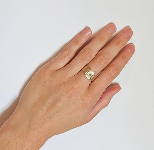 via Smith The Square Void Ring