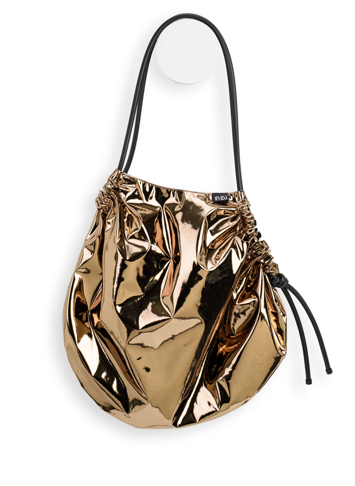 InZu Cocco Tote Bag Gold Lac