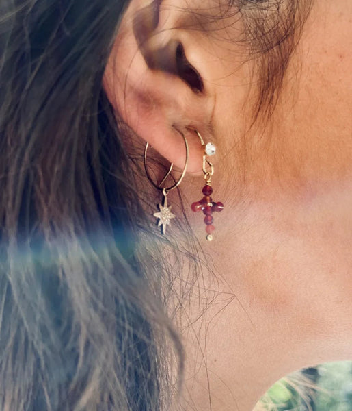 Zag Bijoux Magellan Gold Earring