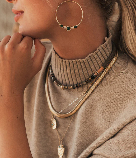 Zag Bijoux Romanti Gold Necklace