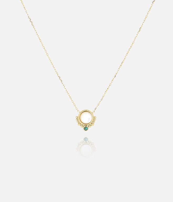 Zag Bijoux Fang Gold Necklace