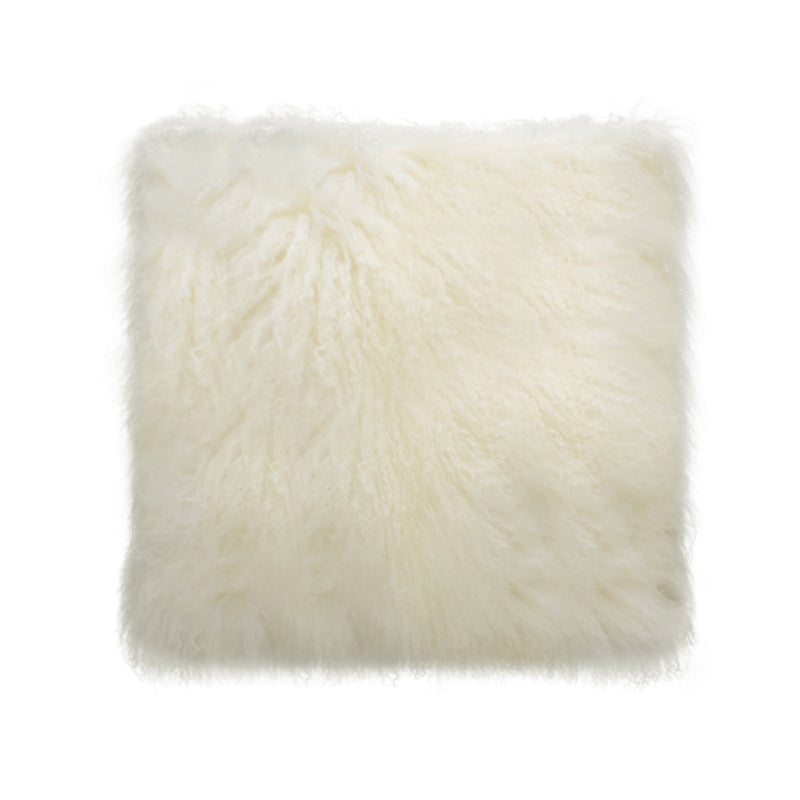 Tibetan Wool  Fur Cushion