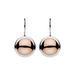NAJO Rosy Glow Earrings Sterling Silver and Rose Gold - NAJO - Jewellery - Paloma + Co Adelaide Boutique