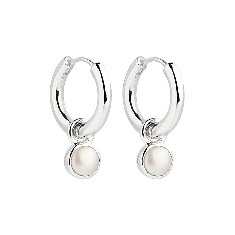 A Najo Heavenly Pearl Silver Earrings