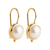A Najo Garland Pearl Gold Earrings