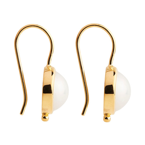 A Najo Garland Pearl Gold Earrings