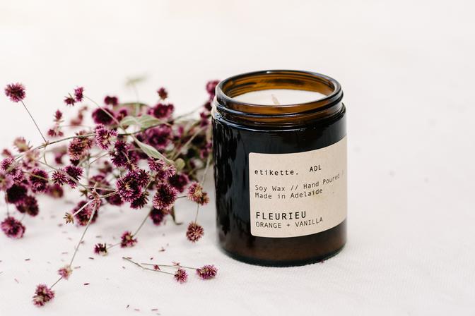 Etikette Fleurieu Candle and Eco Reed Diffuser