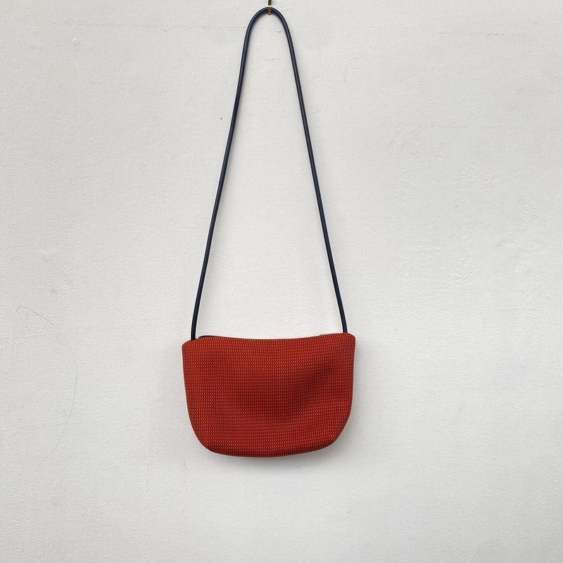 InZu Mouse Orange Mesh Crossbody Bag