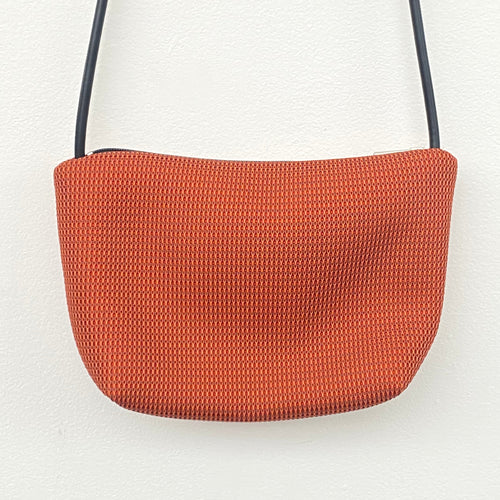 InZu Mouse Orange Mesh Crossbody Bag