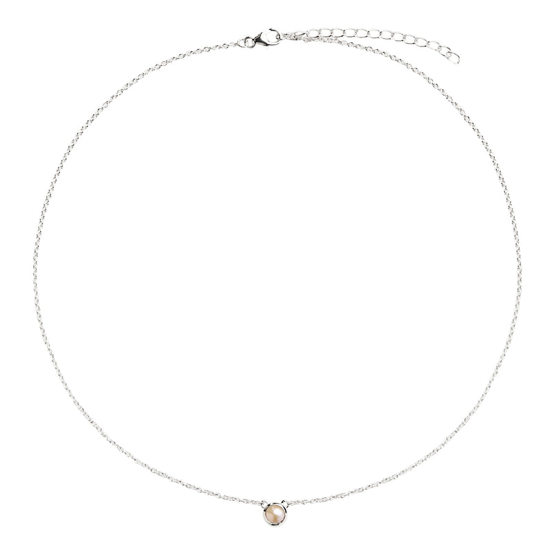 A Najo Heavenly Pearl Silver Necklace