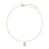 A Najo Garland Pearl Gold Necklace