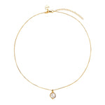 A Najo Garland Pearl Gold Necklace