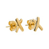 A Najo Kiss Stud Gold Earring Gold Earring