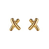 A Najo Kiss Stud Gold Earring Gold Earring