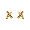 A Najo Kiss Stud Gold Earring Gold Earring