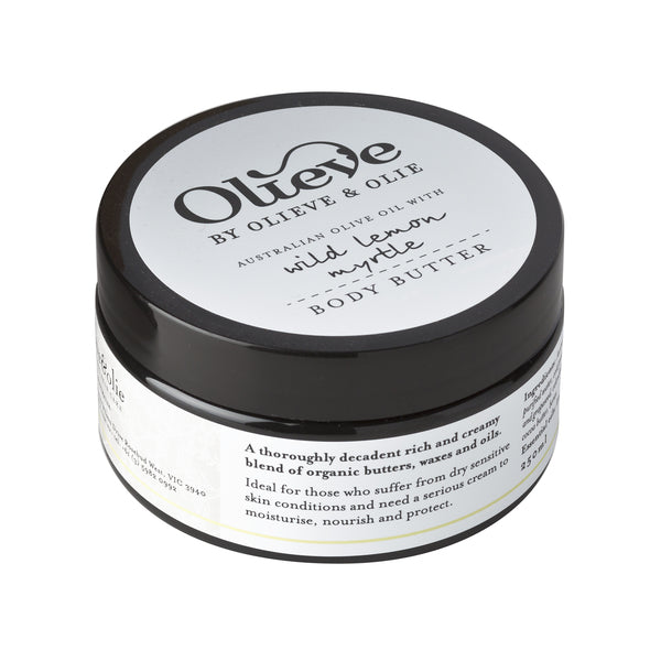 Olieve and Olie  Organic Body Butter Lemon Myrtle - Olieve and Olie - Gifts - Paloma + Co Adelaide Boutique