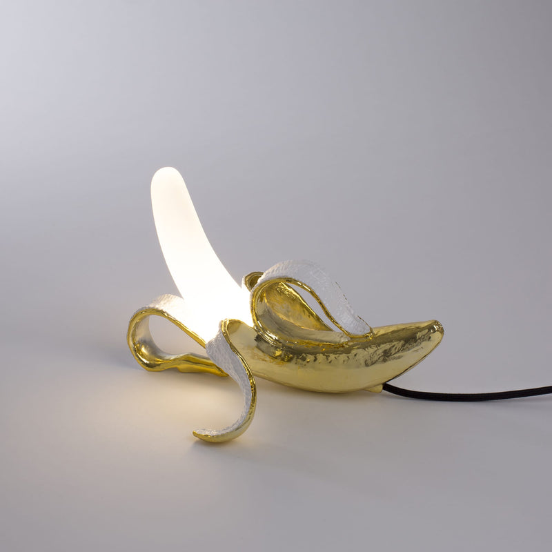 Seletti Bannana Huey Gold Lamp - SELETTI - Homeware - Paloma + Co Adelaide Boutique