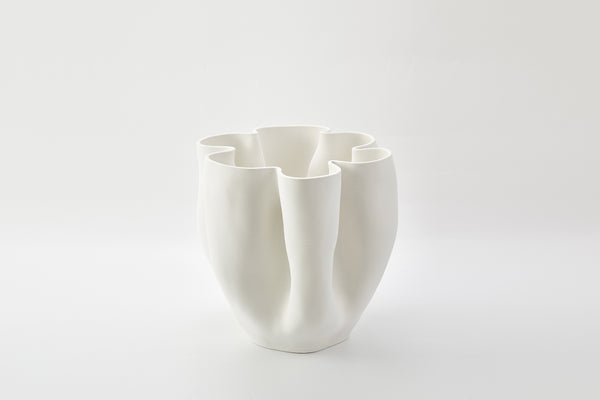 The Foundry House Boheme Vase Ivory