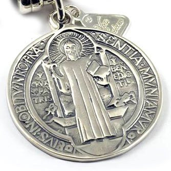 Von Treskow Big Mama Bracelet with Saint Benedict Coin Paloma Co