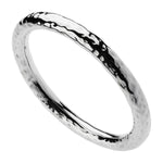 Najo, Sterling Silver beaten tube bangle - NAJO - Jewellery - Paloma + Co Adelaide Boutique