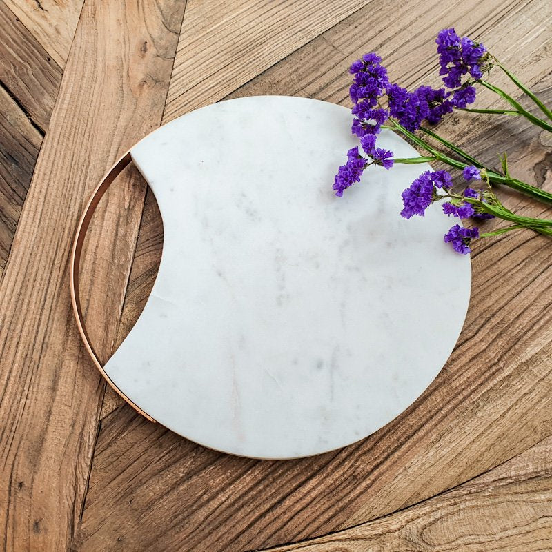 Clinq Cheese Board Matt Copper and Marble