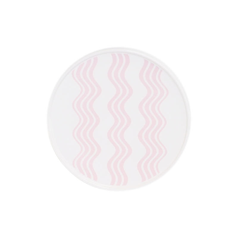 Coterie Studio Wave Pink Plate