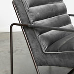Darcy and Duke Cubica Chair - Charcoal Black Frame