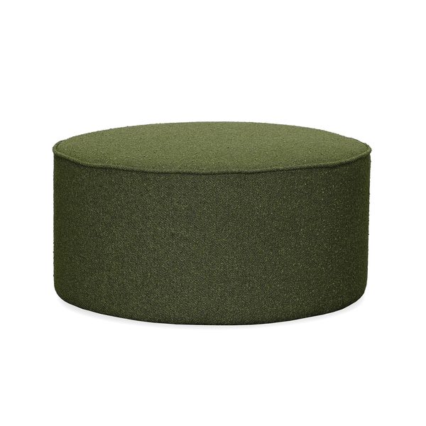 Darcy and Duke Belamy Piped Ottoman Large