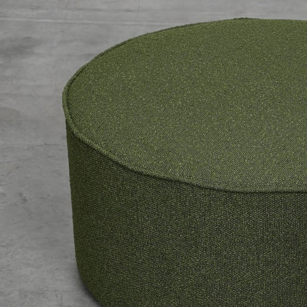 Darcy and Duke Belamy Piped Ottoman Large