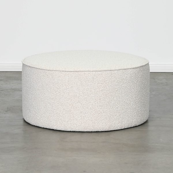 Darcy and Duke Belamy Piped Ottoman Large