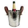 Hammer Wine Bucket with Leather Handle