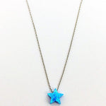 Gammie Opal Star Fine Chain Sterling Silver Necklace - Gammies - Jewellery - Paloma + Co Adelaide Boutique