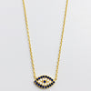Gammie Eye Of Protection Swarovski Crystal Fine Chain Necklace - Gammies - Jewellery - Paloma + Co Adelaide Boutique