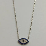 Gammie Eye Of Protection Swarovski Crystal Fine Chain Necklace - Gammies - Jewellery - Paloma + Co Adelaide Boutique