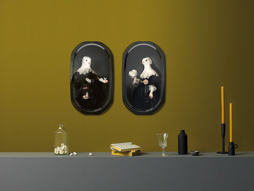 Ibride Galerie De Portraits Oval Tray - Oopjen