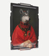 ibride Galerie De Portraits Rectangle Tray - Le Loup
