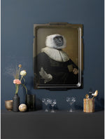 Ibride Galerie De Portraits Rectangle Tray - Le Singe