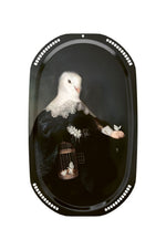 Ibride Galerie De Portraits Oval Tray - Marten