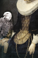 Ibride Galerie De Portraits Oval Tray - Zhao