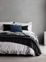 L and M Home Etro Storm Velvet and Linen Cushion