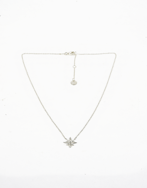 Love From Venus Sacred Symbols STAR OF VENUS CHOKER NECKLACE – 925 SILVER - Love From Venus - Jewellery - Paloma + Co Adelaide Boutique