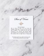 Love From Venus Sacred Symbols STAR OF VENUS CHOKER NECKLACE – 925 SILVER - Love From Venus - Jewellery - Paloma + Co Adelaide Boutique