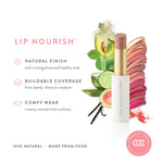 Luk Beautifood Lip Nourish Organic Natural Lipstick Rose