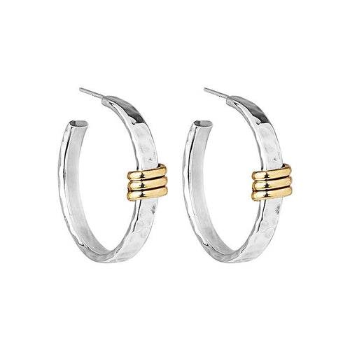 Najo Tumbaga Amarres Sterling Silver Hoop Earrings - NAJO - Jewellery - Paloma + Co Adelaide Boutique