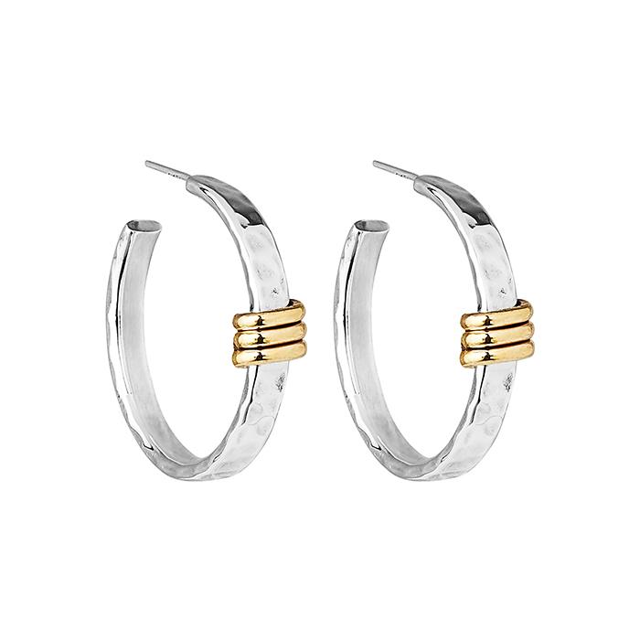 Najo Tumbaga Amarres Sterling Silver Hoop Earrings - NAJO - Jewellery - Paloma + Co Adelaide Boutique