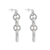 Najo Bolder Drop Silver Earring