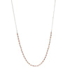 Najo Rosy Gold Pretty Pebble Necklace