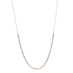 Najo Rosy Gold Pretty Pebble Necklace